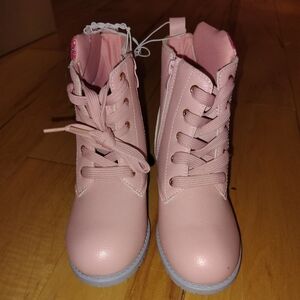 Pink Kids Boots